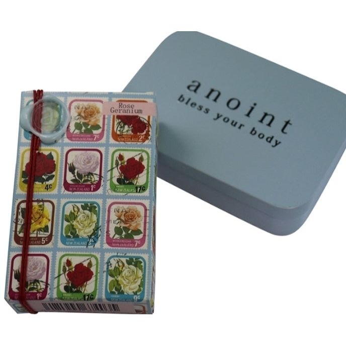 Anoint Lotion Bar & Tin Set Rose Geranium