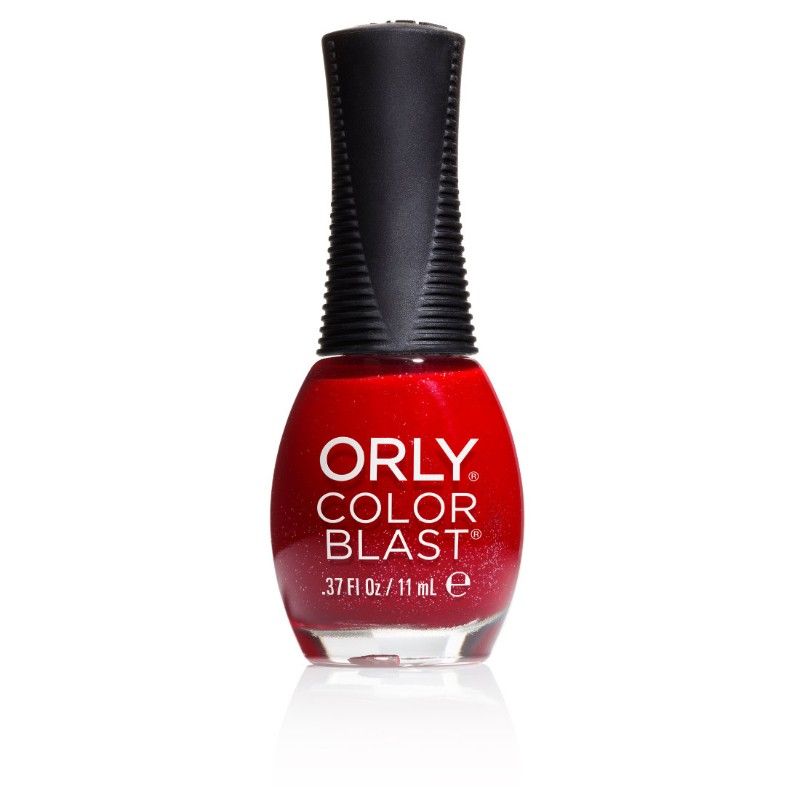 ORLY Nail Polish Bright Red Gloss Glitter 11ml