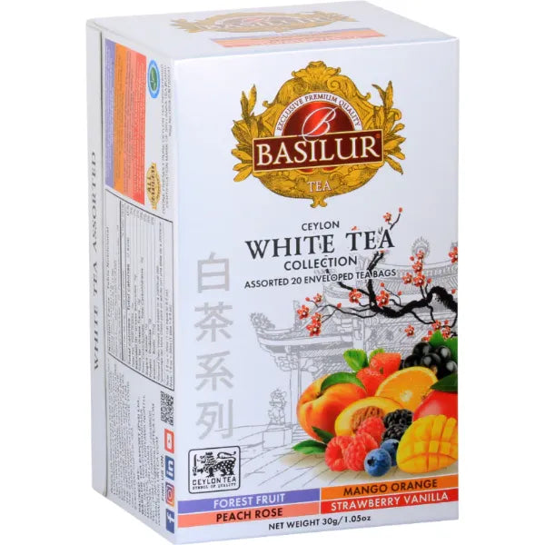 Basilur-White Tea - Assorted Teabags
