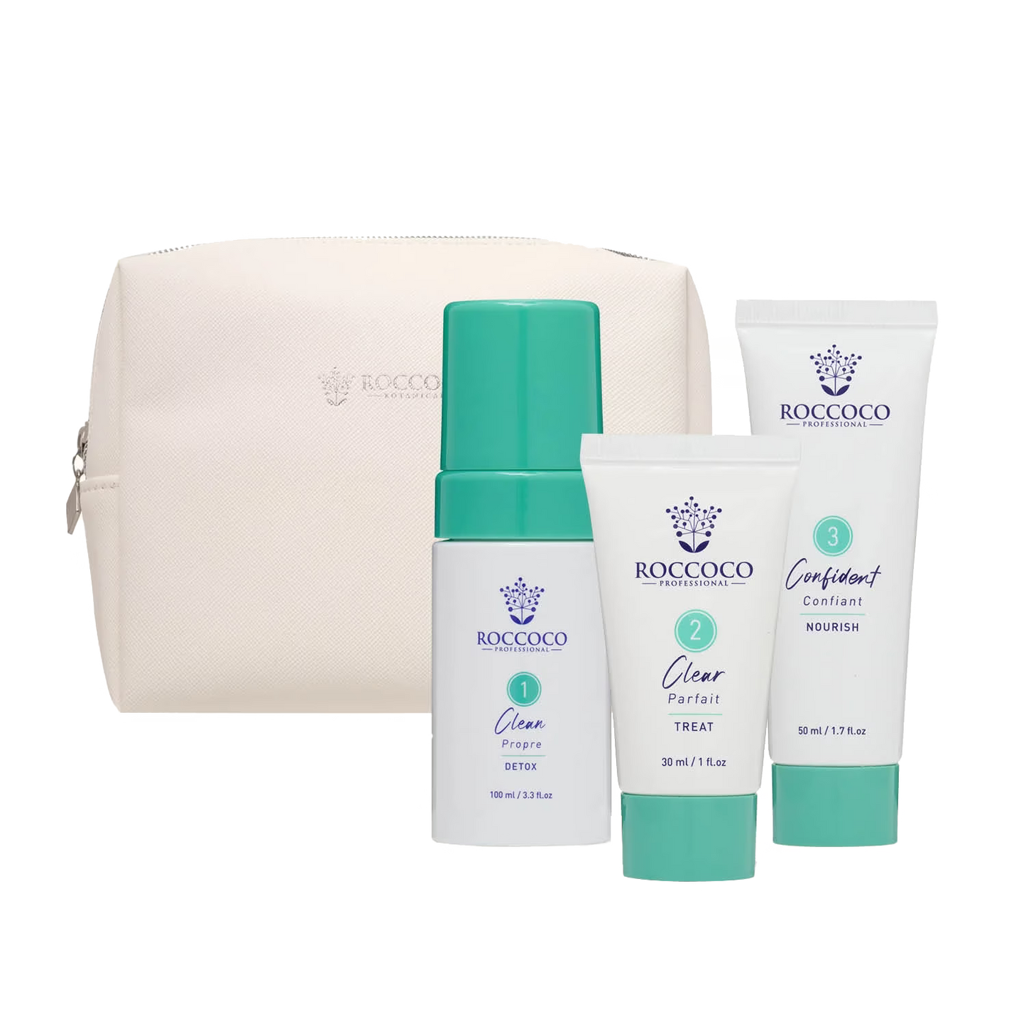 Roccoco Clean, Clear, Confident – Teen Line Kit