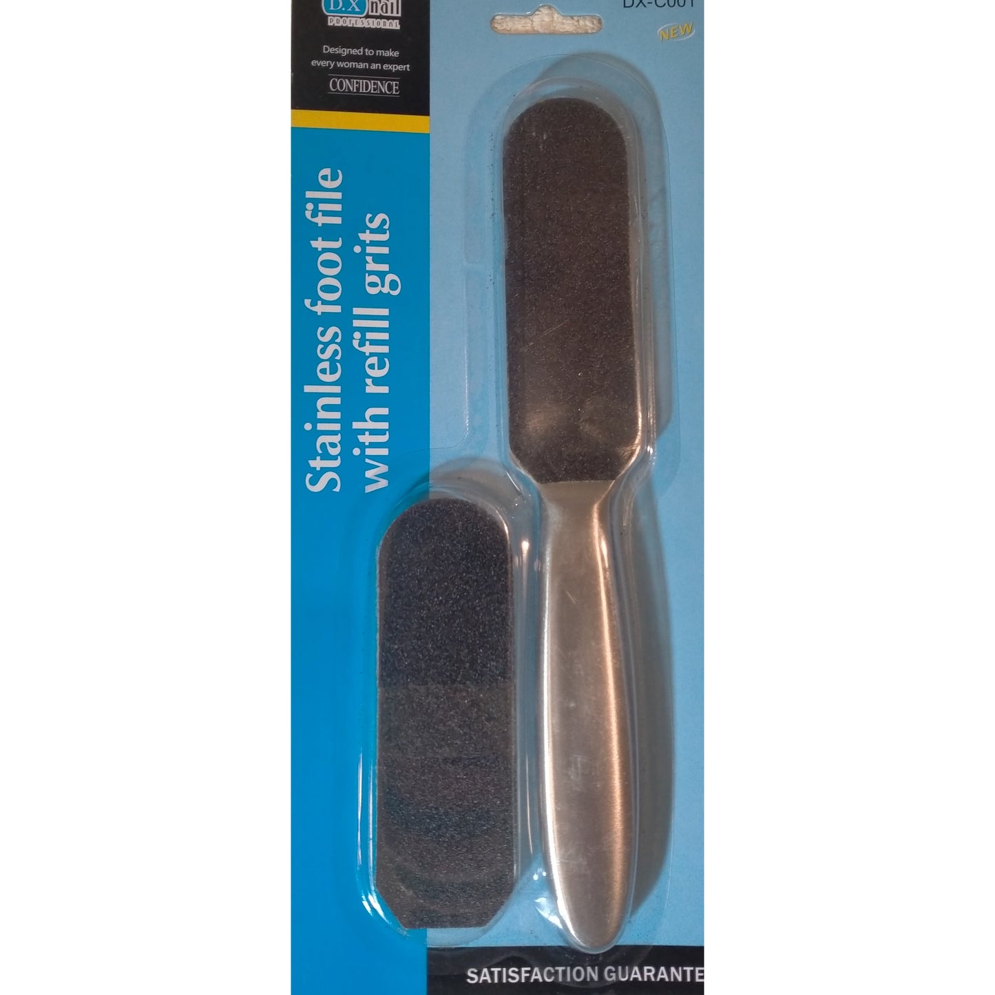 Stainless Foot File with Refill