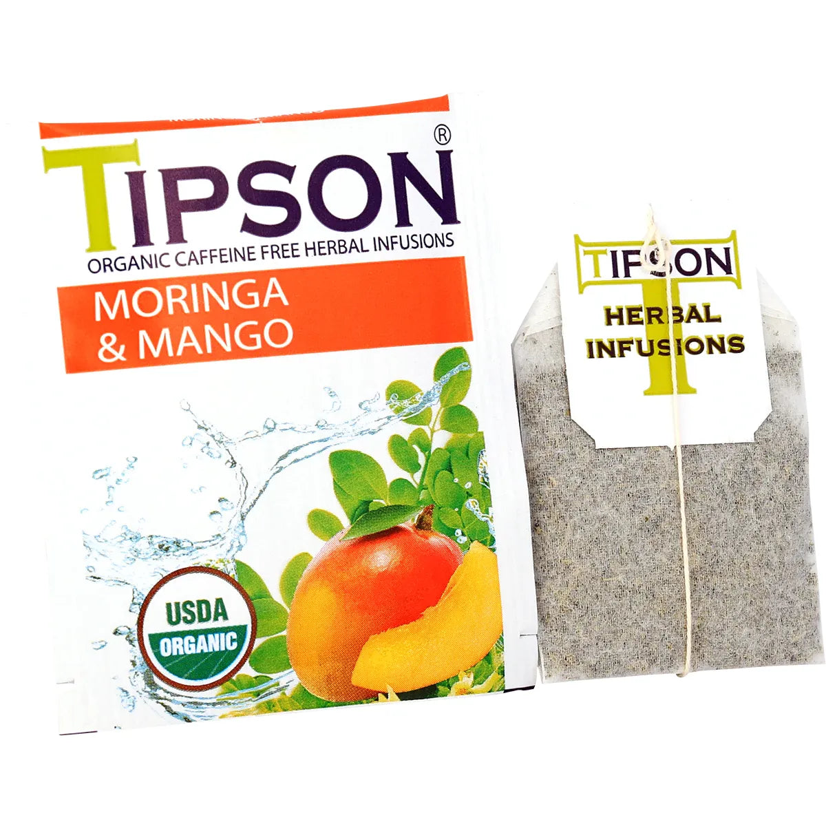 Tipson-Organic Tea-Moringa & Mango