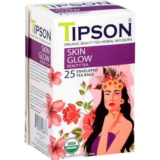 Tipson- Beauty Tea-Skin Glow - Dandelion Helps with Liver Cleanse