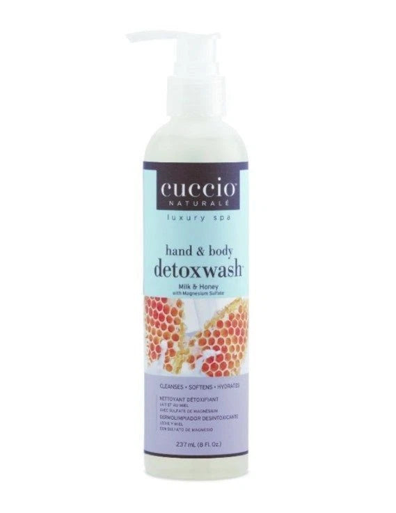 Cuccio - Naturale Luxury Spa - Hand & Body Detoxwash - Milk & Honey