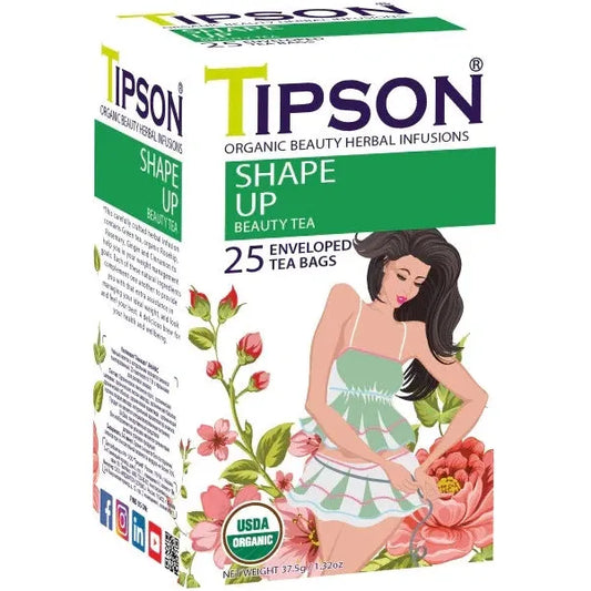 Tipson-Beauty Tea-Organic Beauty -Tea Shape Up